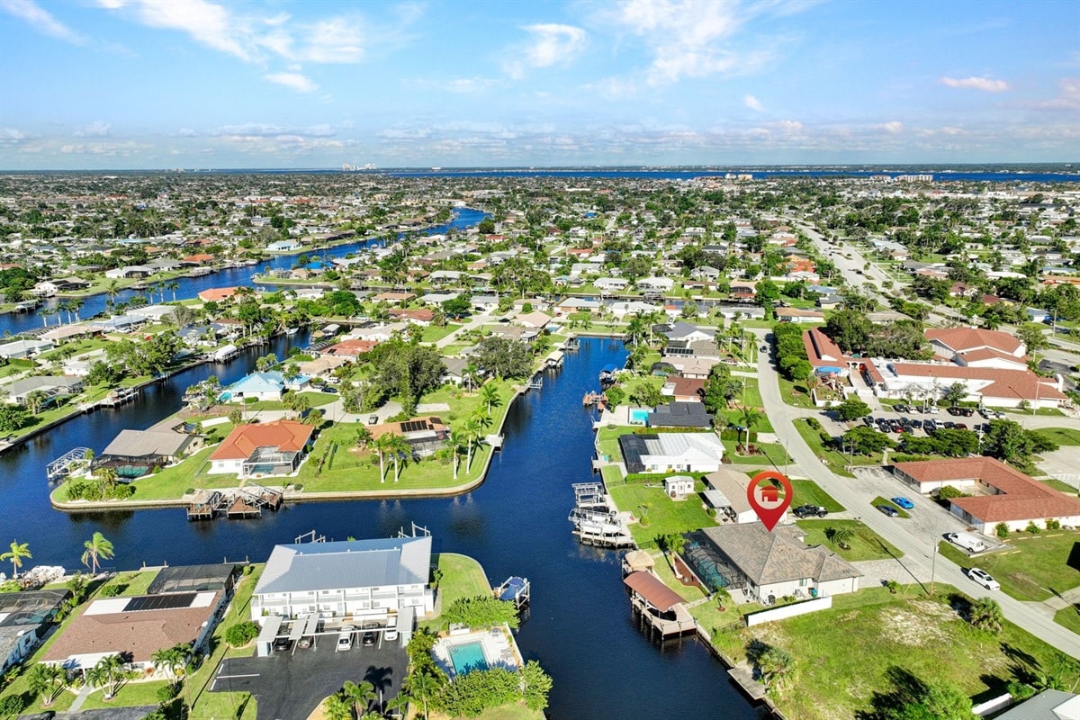 Vacation home in Cape Coral, FL, available for rent, managed by Vacation Rentals Cape Coral
