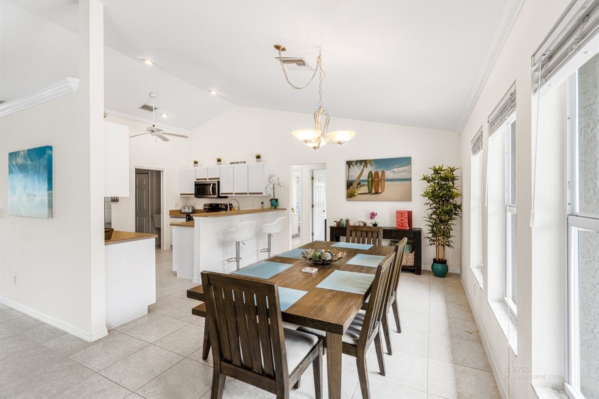 Vacation home in Cape Coral, FL, available for rent, managed by Vacation Rentals Cape Coral