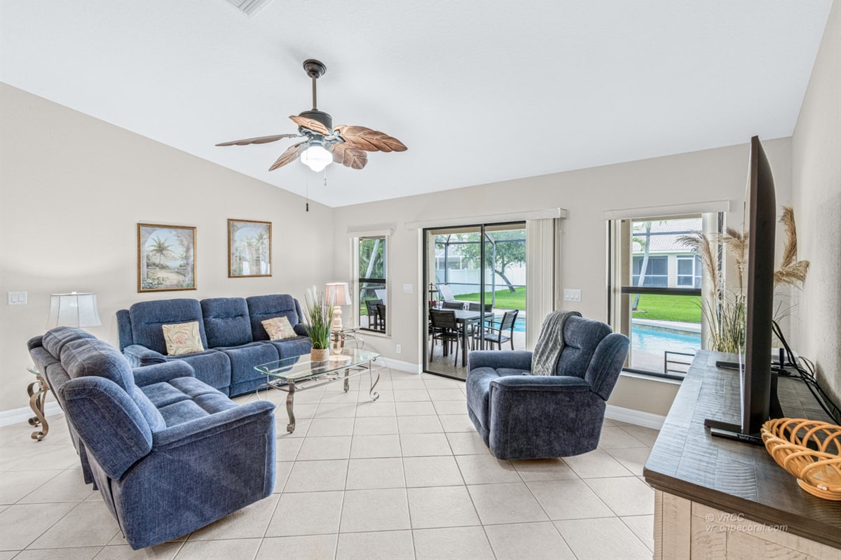 Vacation home in Cape Coral, FL, available for rent, managed by Vacation Rentals Cape Coral