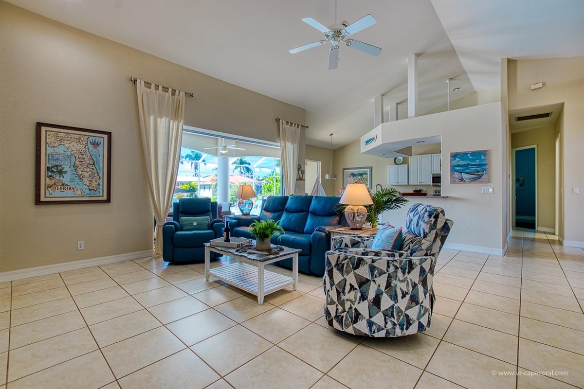 Vacation home in Cape Coral, FL, available for rent, managed by Vacation Rentals Cape Coral