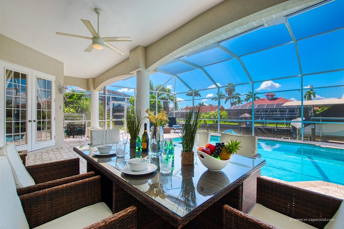 Vacation home in Cape Coral, FL, available for rent, managed by Vacation Rentals Cape Coral