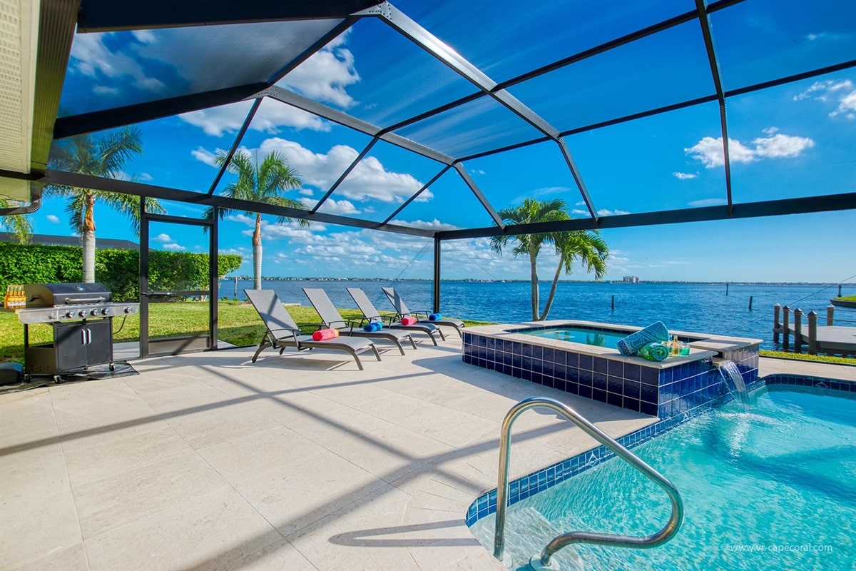 Ferienhaus in Cape Coral, Florida, zu vermieten, verwaltet von Vacation Rentals Cape Coral