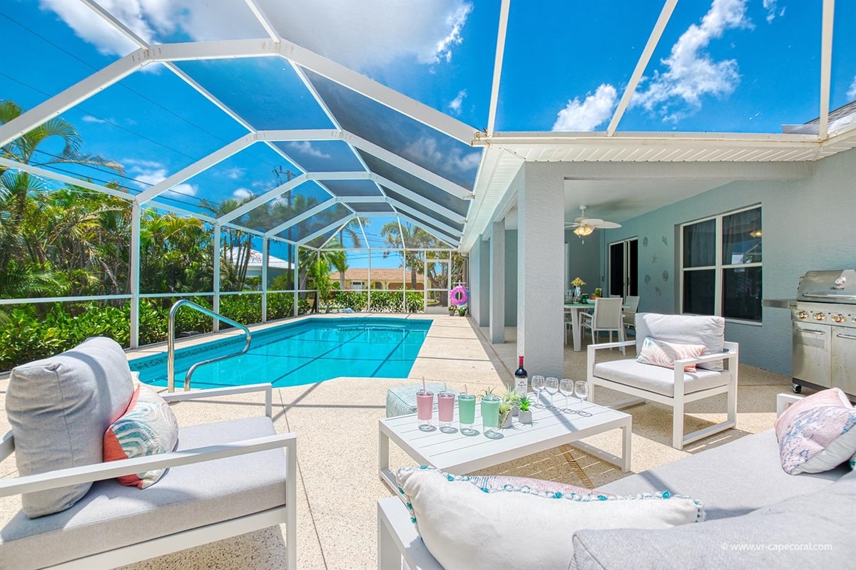 Vacation home in Cape Coral, FL, available for rent, managed by Vacation Rentals Cape Coral