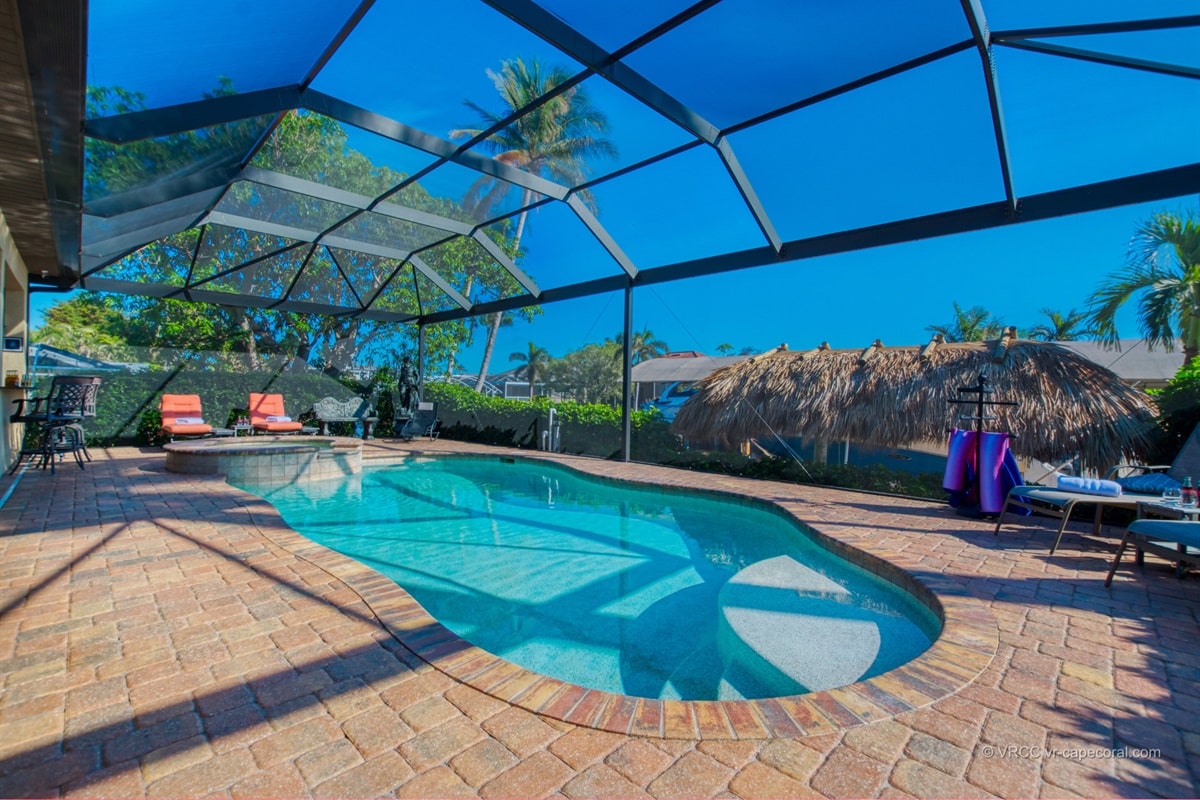 Vacation home in Cape Coral, FL, available for rent, managed by Vacation Rentals Cape Coral