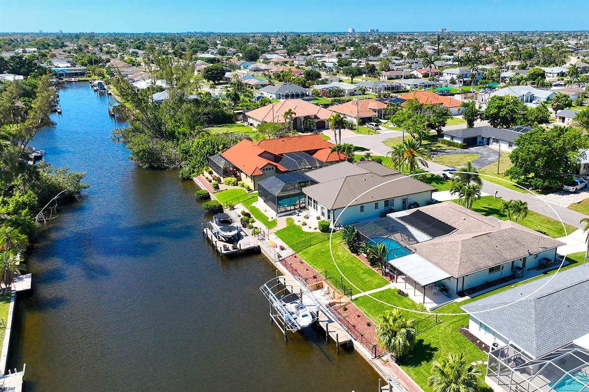 Vacation home in Cape Coral, FL, available for rent, managed by Vacation Rentals Cape Coral