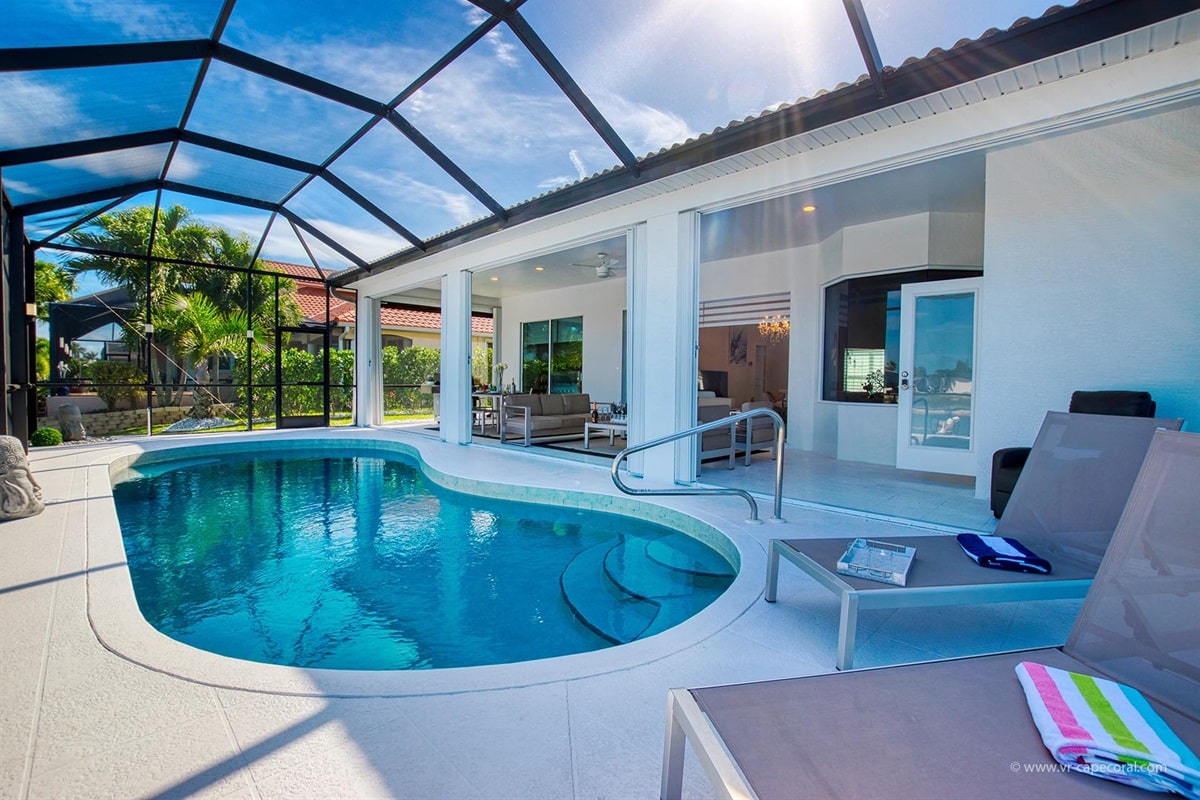 Vacation home in Cape Coral, FL, available for rent, managed by Vacation Rentals Cape Coral