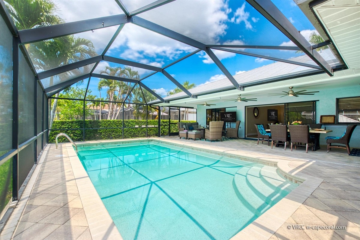Vacation home in Cape Coral, FL, available for rent, managed by Vacation Rentals Cape Coral