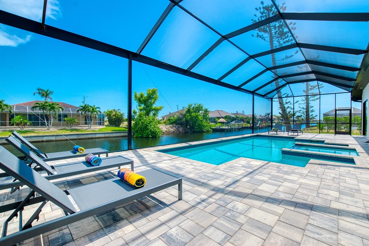 Vacation home in Cape Coral, FL, available for rent, managed by Vacation Rentals Cape Coral