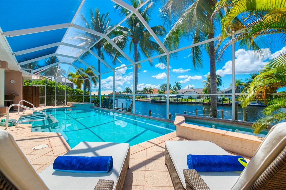 Ferienhaus in Cape Coral, Florida, zu vermieten, verwaltet von Vacation Rentals Cape Coral