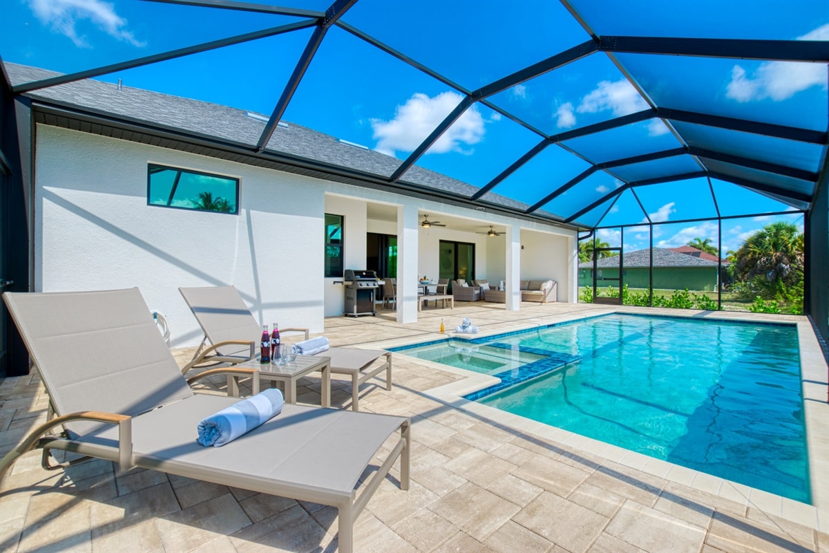 Ferienhaus in Cape Coral, Florida, zu vermieten, verwaltet von Vacation Rentals Cape Coral