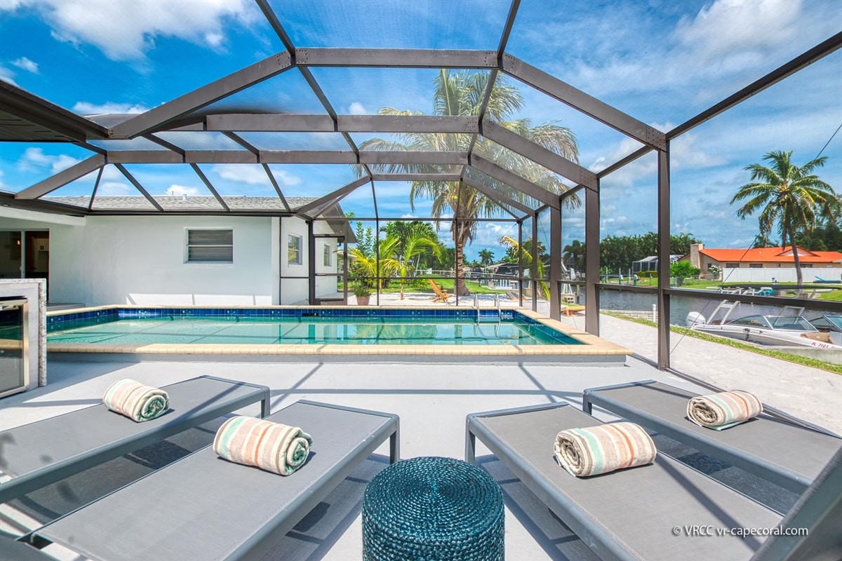 Vacation home in Cape Coral, FL, available for rent, managed by Vacation Rentals Cape Coral