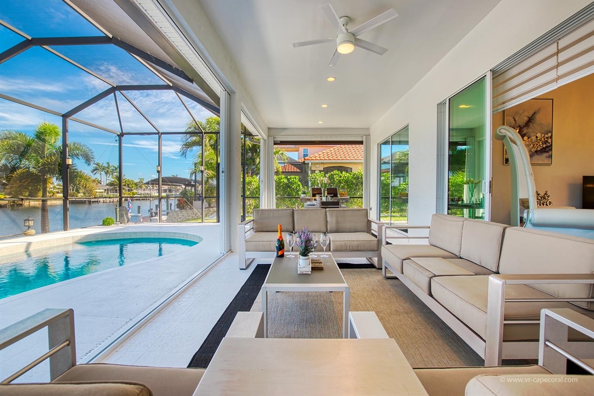 Vacation home in Cape Coral, FL, available for rent, managed by Vacation Rentals Cape Coral