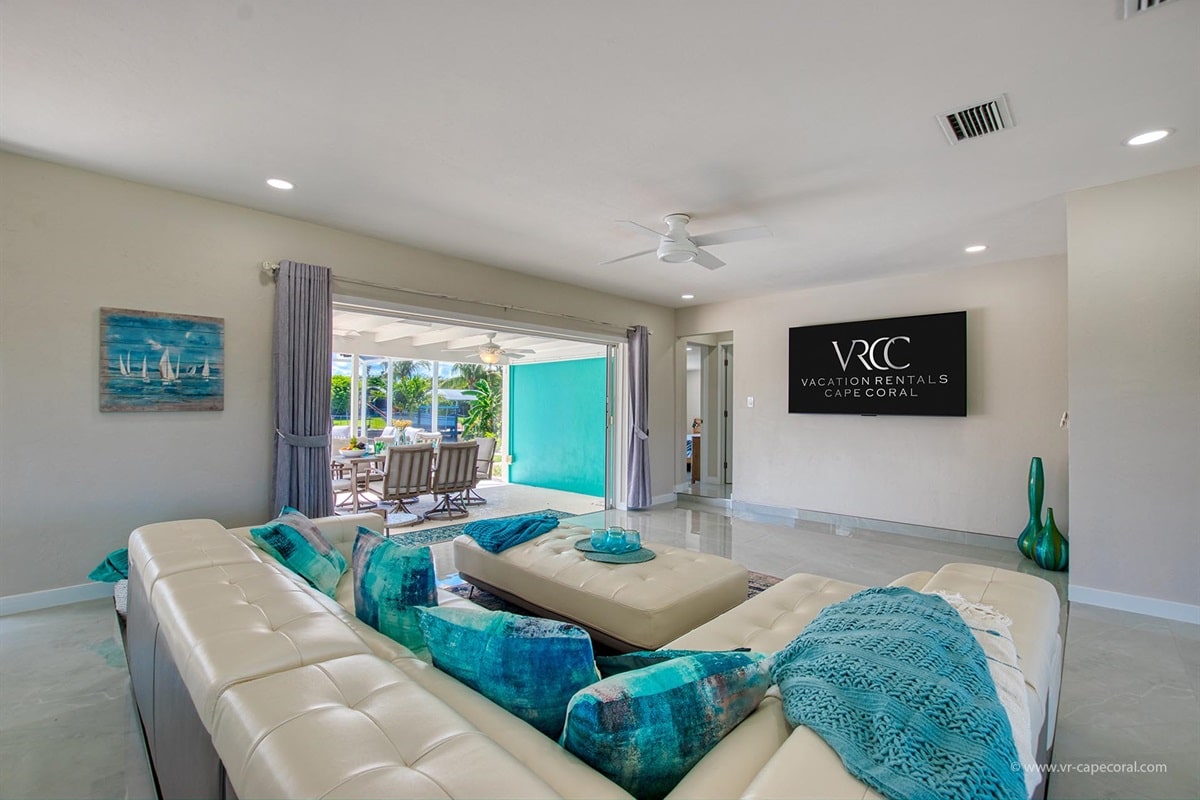 Vacation home in Cape Coral, FL, available for rent, managed by Vacation Rentals Cape Coral