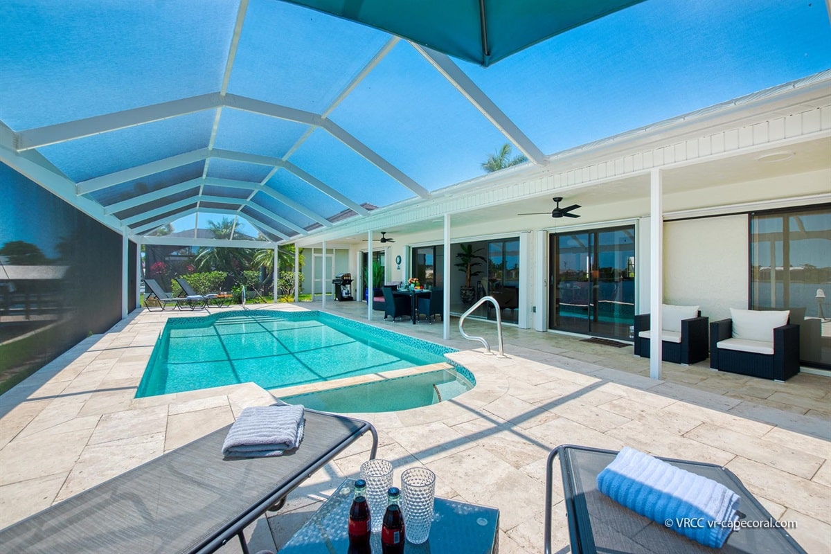 Ferienhaus in Cape Coral, Florida, zu vermieten, verwaltet von Vacation Rentals Cape Coral