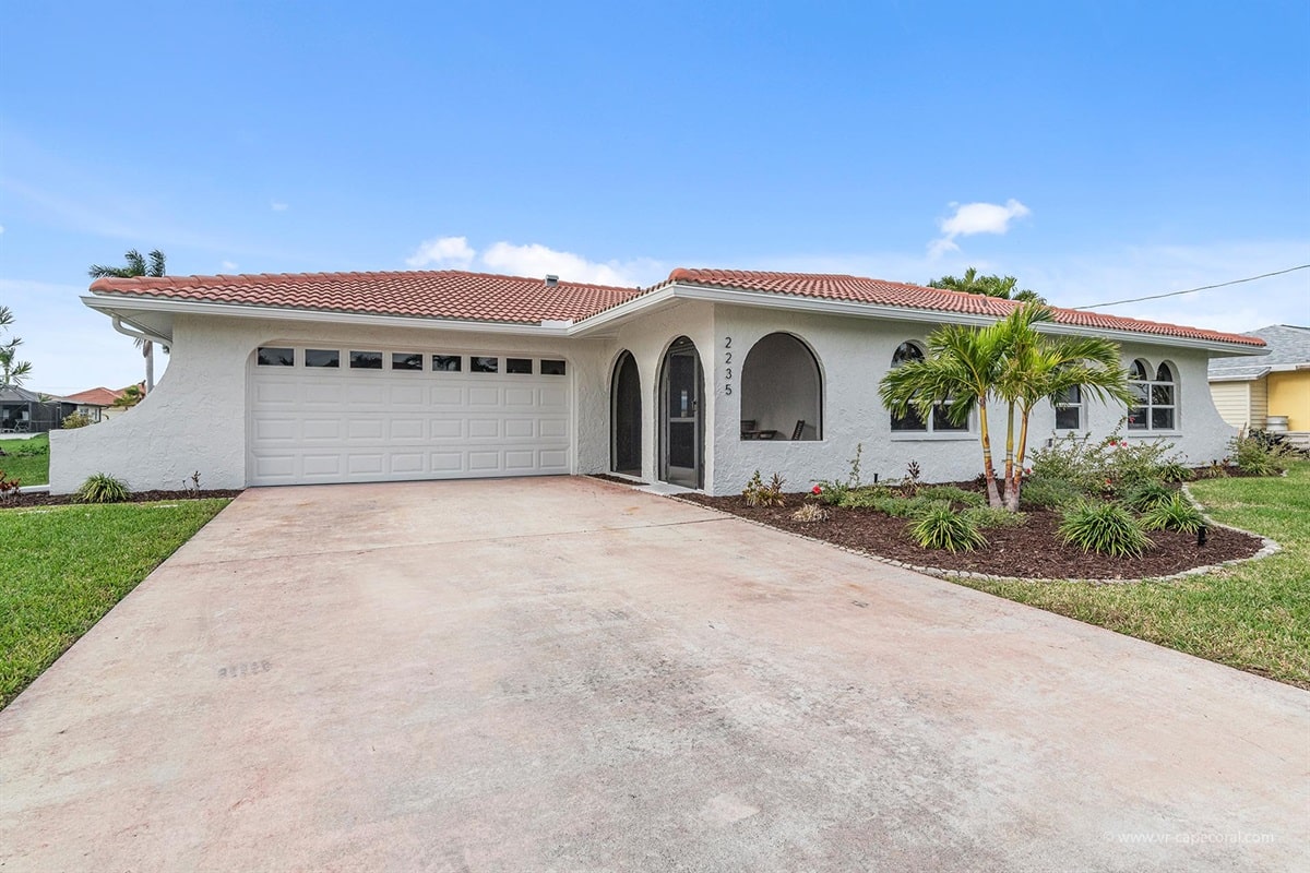 Vacation home in Cape Coral, FL, available for rent, managed by Vacation Rentals Cape Coral