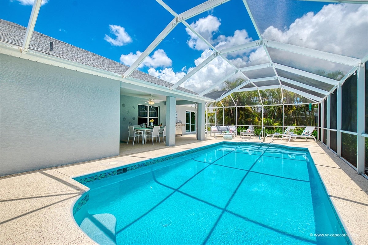 Vacation home in Cape Coral, FL, available for rent, managed by Vacation Rentals Cape Coral