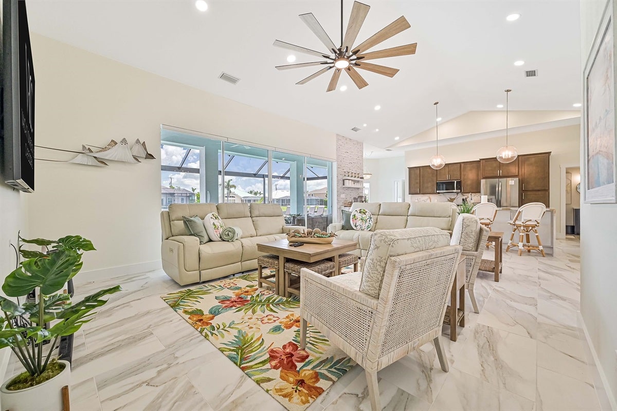 Vacation home in Cape Coral, FL, available for rent, managed by Vacation Rentals Cape Coral