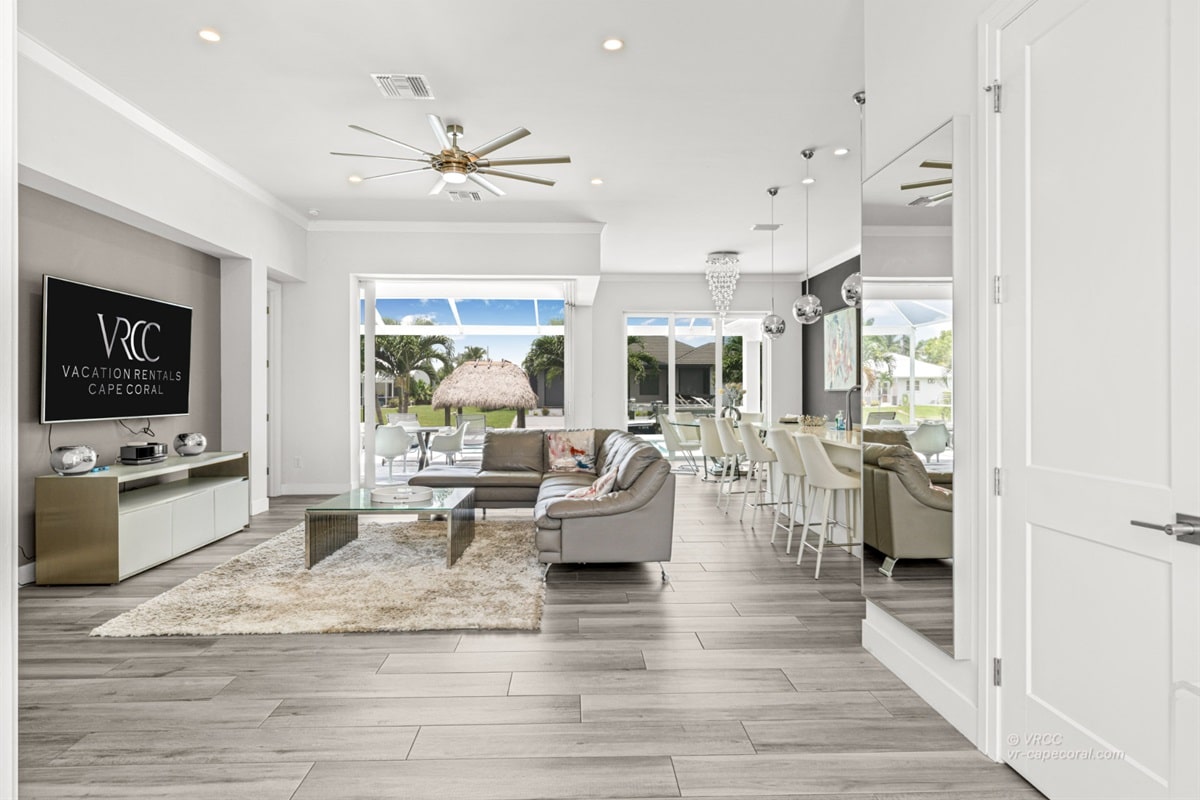 Vacation home in Cape Coral, FL, available for rent, managed by Vacation Rentals Cape Coral