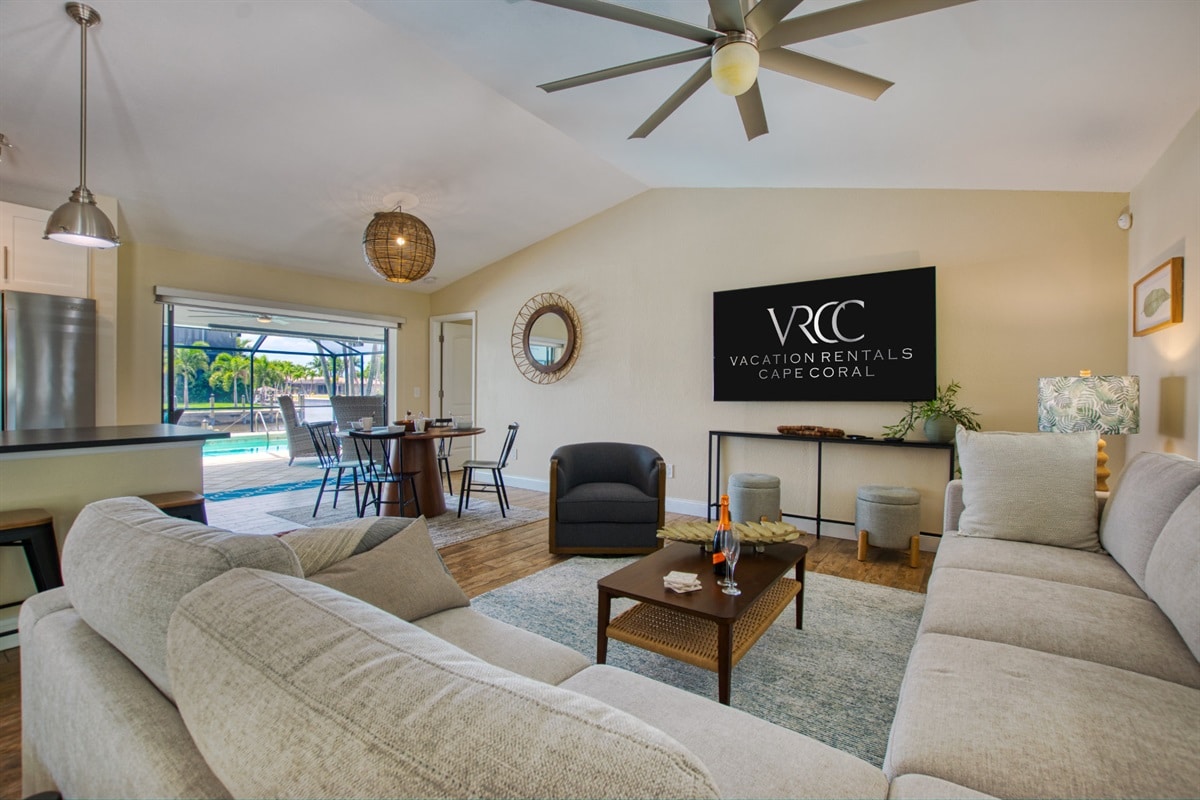 Vacation home in Cape Coral, FL, available for rent, managed by Vacation Rentals Cape Coral