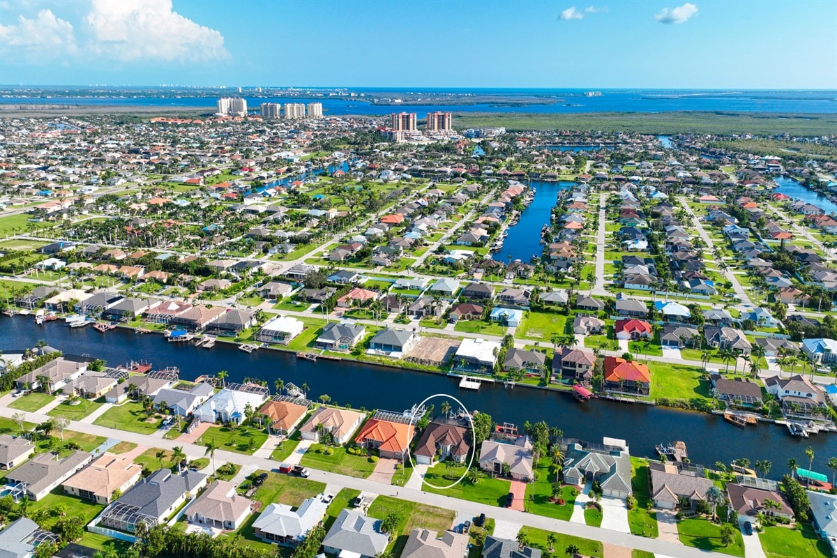 Vacation home in Cape Coral, FL, available for rent, managed by Vacation Rentals Cape Coral