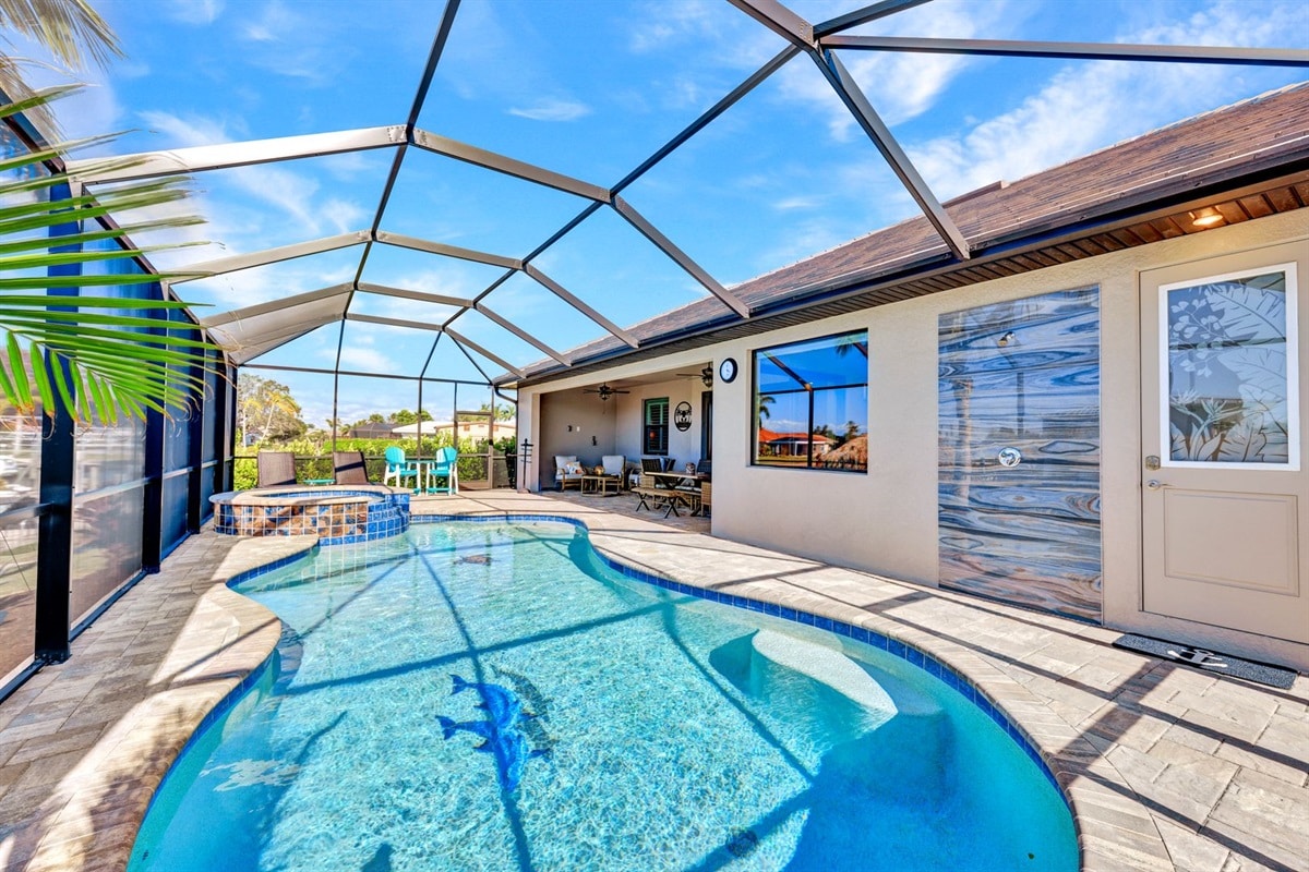 Vacation home in Cape Coral, FL, available for rent, managed by Vacation Rentals Cape Coral