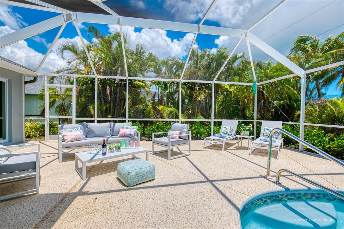 Ferienhaus in Cape Coral, Florida, zu vermieten, verwaltet von Vacation Rentals Cape Coral