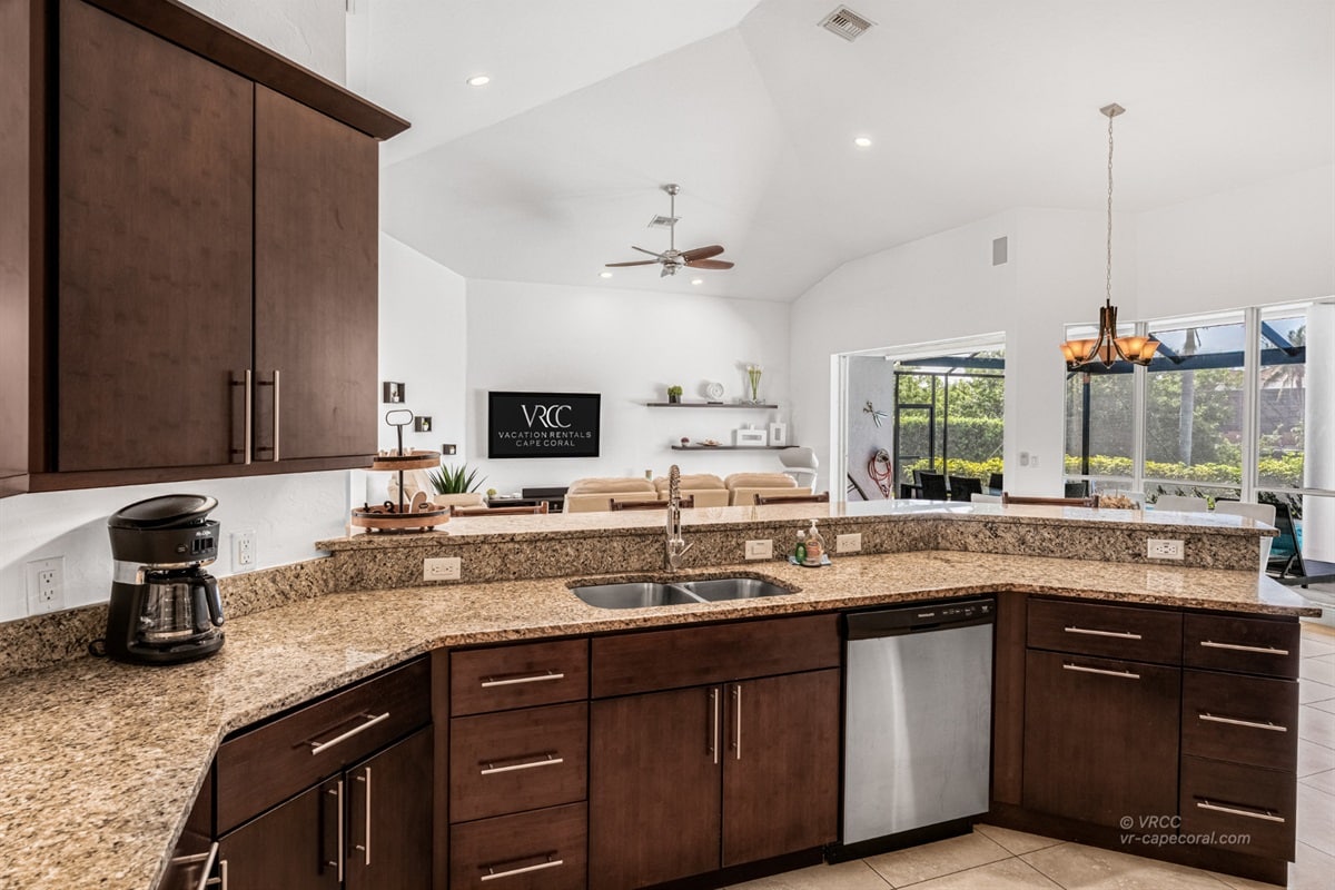Vacation home in Cape Coral, FL, available for rent, managed by Vacation Rentals Cape Coral
