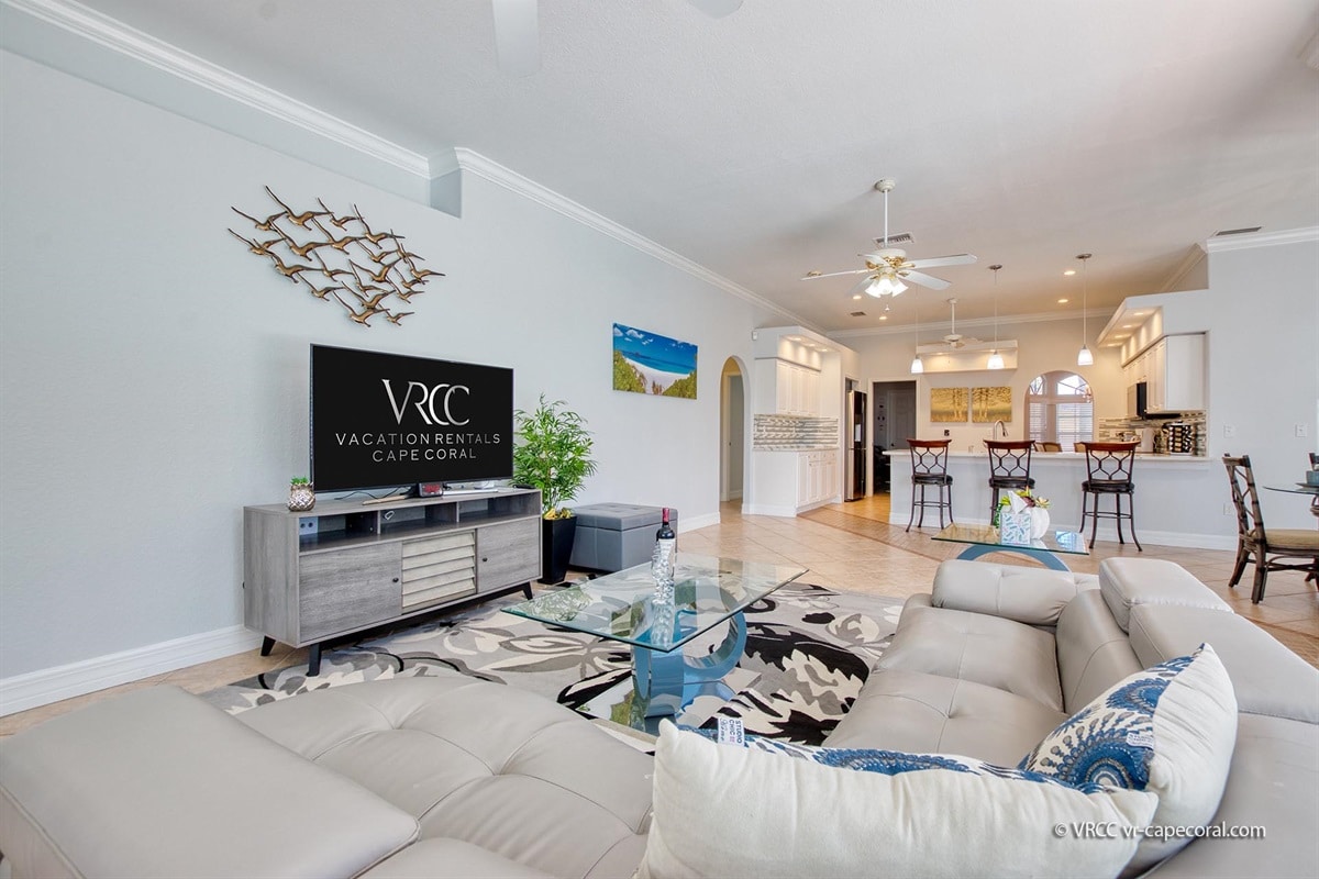 Vacation home in Cape Coral, FL, available for rent, managed by Vacation Rentals Cape Coral