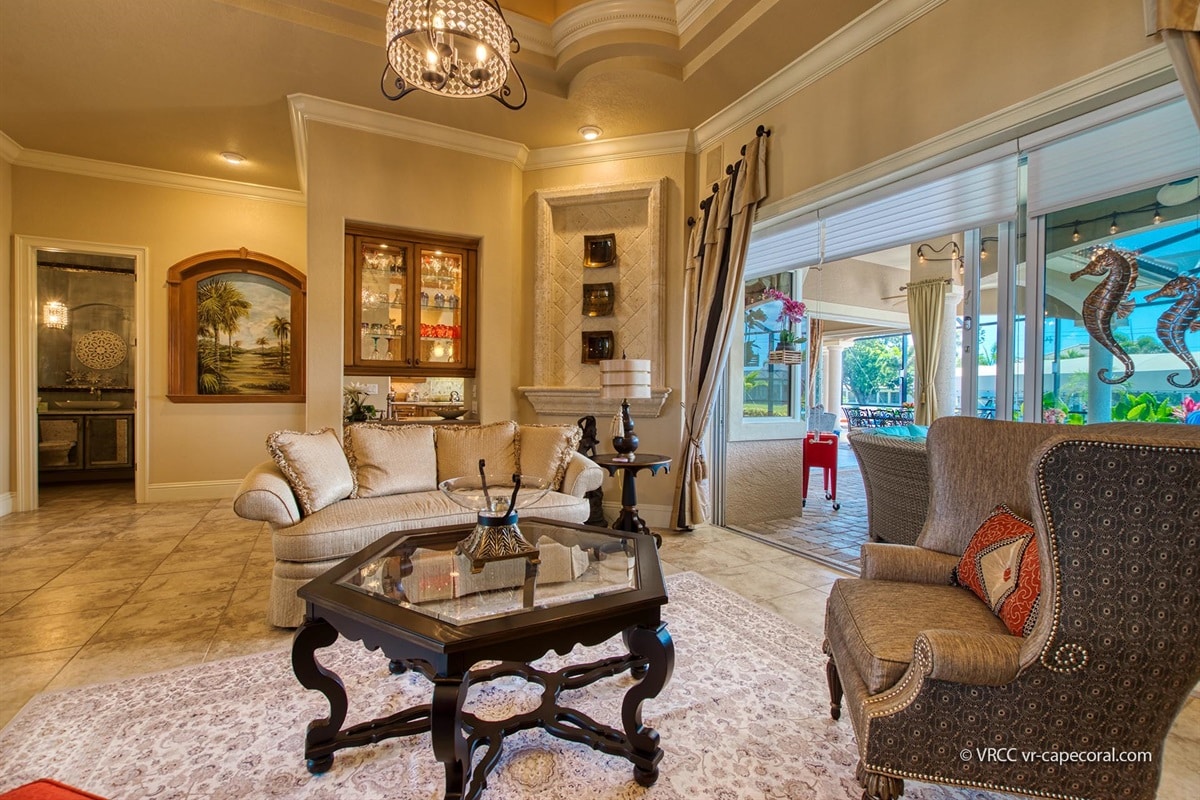 Vacation home in Cape Coral, FL, available for rent, managed by Vacation Rentals Cape Coral