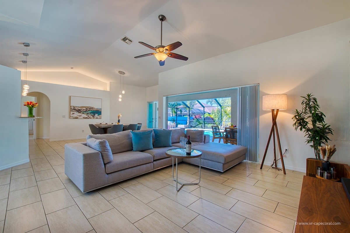 Vacation home in Cape Coral, FL, available for rent, managed by Vacation Rentals Cape Coral