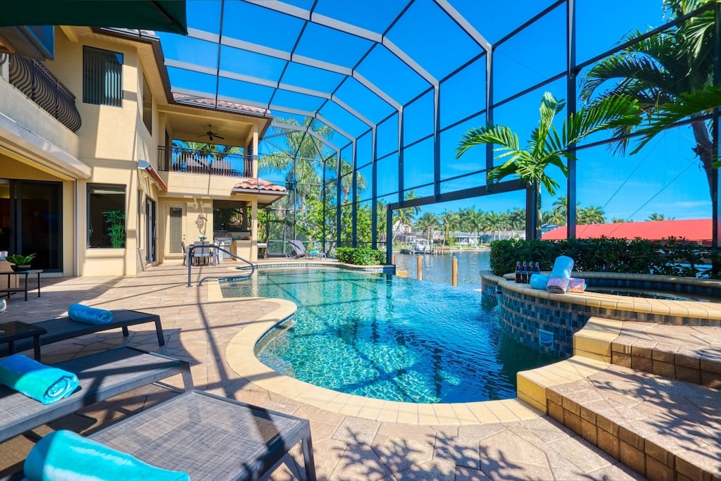 Vacation home in Cape Coral, FL, available for rent, managed by Vacation Rentals Cape Coral
