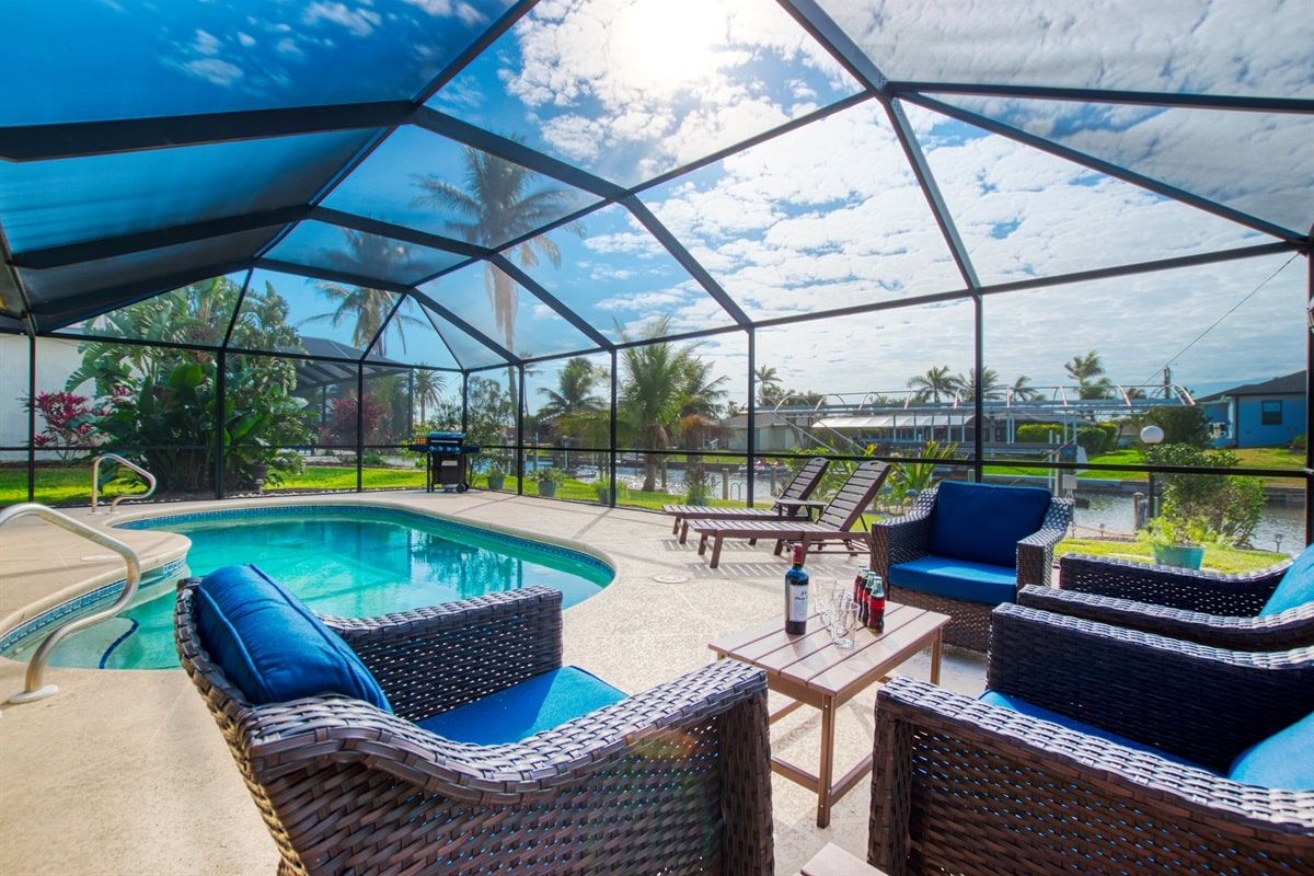 Ferienhaus in Cape Coral, Florida, zu vermieten, verwaltet von Vacation Rentals Cape Coral