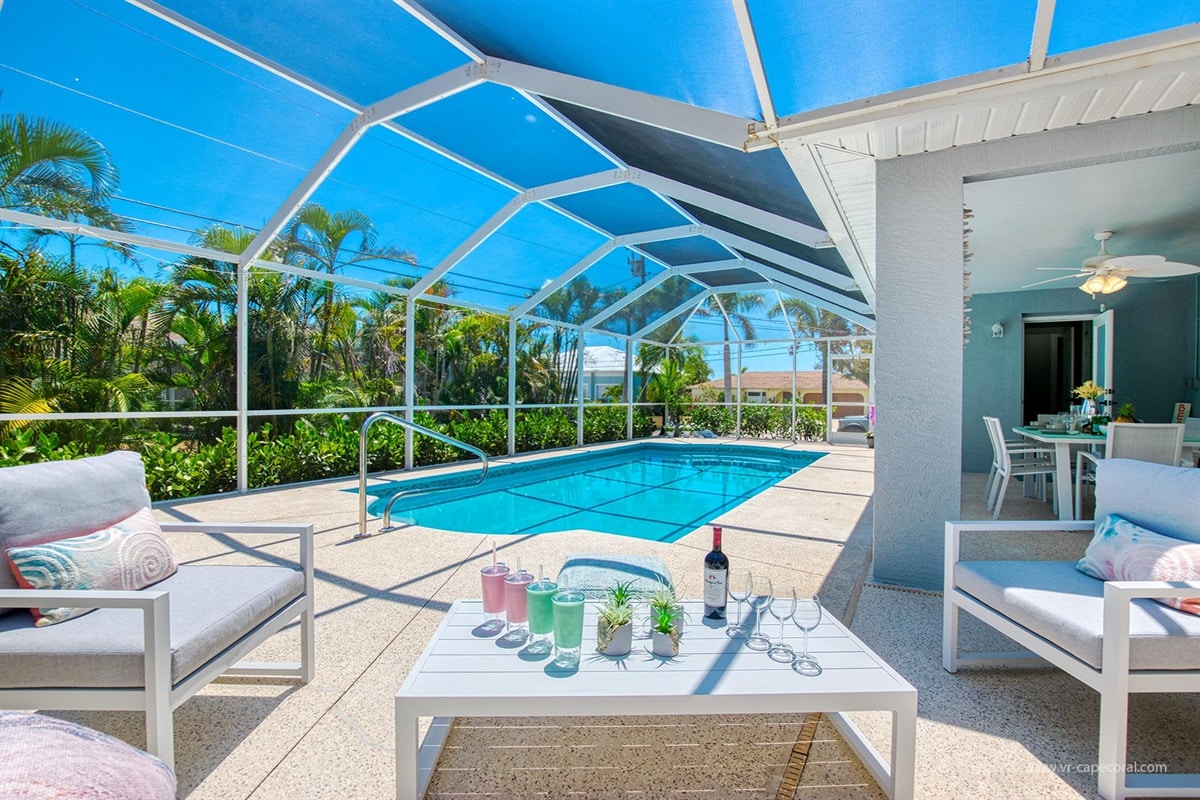Ferienhaus in Cape Coral, Florida, zu vermieten, verwaltet von Vacation Rentals Cape Coral