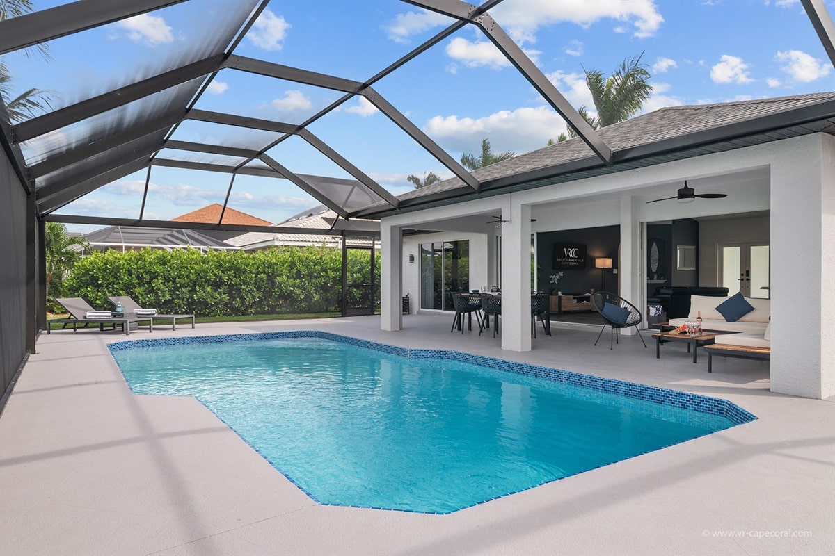Vacation home in Cape Coral, FL, available for rent, managed by Vacation Rentals Cape Coral