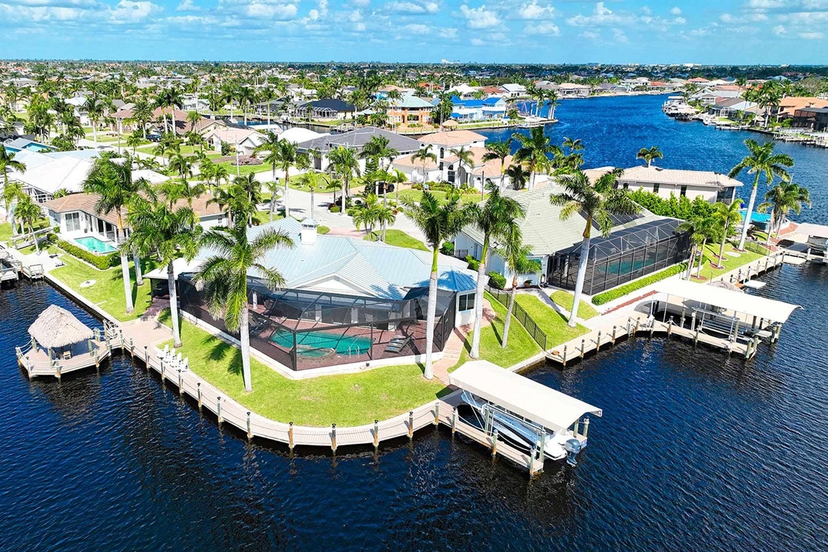 Ferienhaus in Cape Coral, Florida, zu vermieten, verwaltet von Vacation Rentals Cape Coral