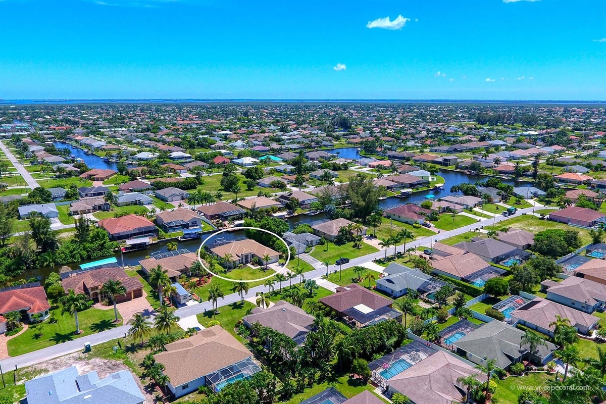 Vacation home in Cape Coral, FL, available for rent, managed by Vacation Rentals Cape Coral