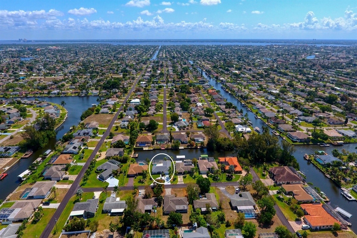 Ferienhaus in Cape Coral, Florida, zu vermieten, verwaltet von Vacation Rentals Cape Coral