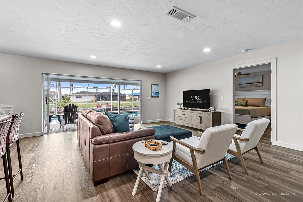 Vacation home in Cape Coral, FL, available for rent, managed by Vacation Rentals Cape Coral