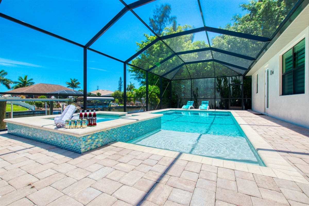 Ferienhaus in Cape Coral, Florida, zu vermieten, verwaltet von Vacation Rentals Cape Coral