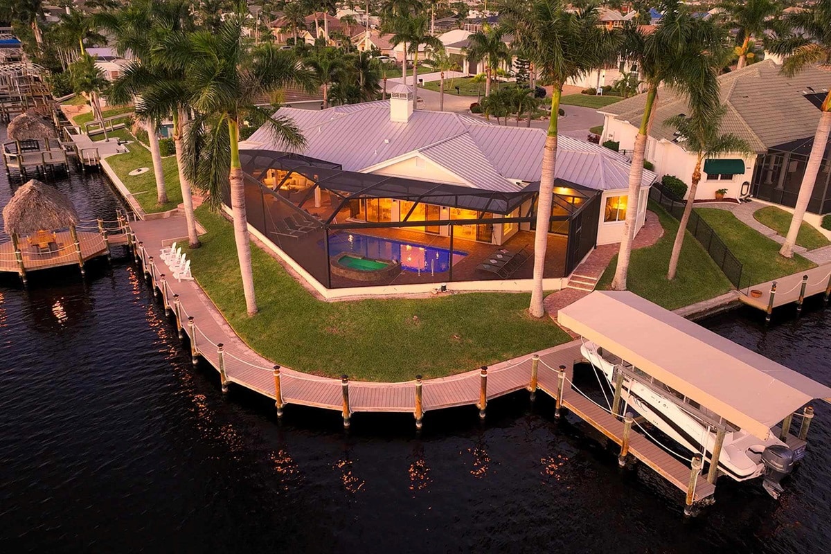 Ferienhaus in Cape Coral, Florida, zu vermieten, verwaltet von Vacation Rentals Cape Coral