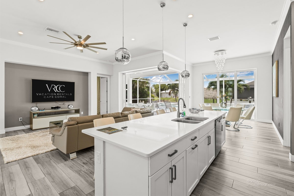 Vacation home in Cape Coral, FL, available for rent, managed by Vacation Rentals Cape Coral