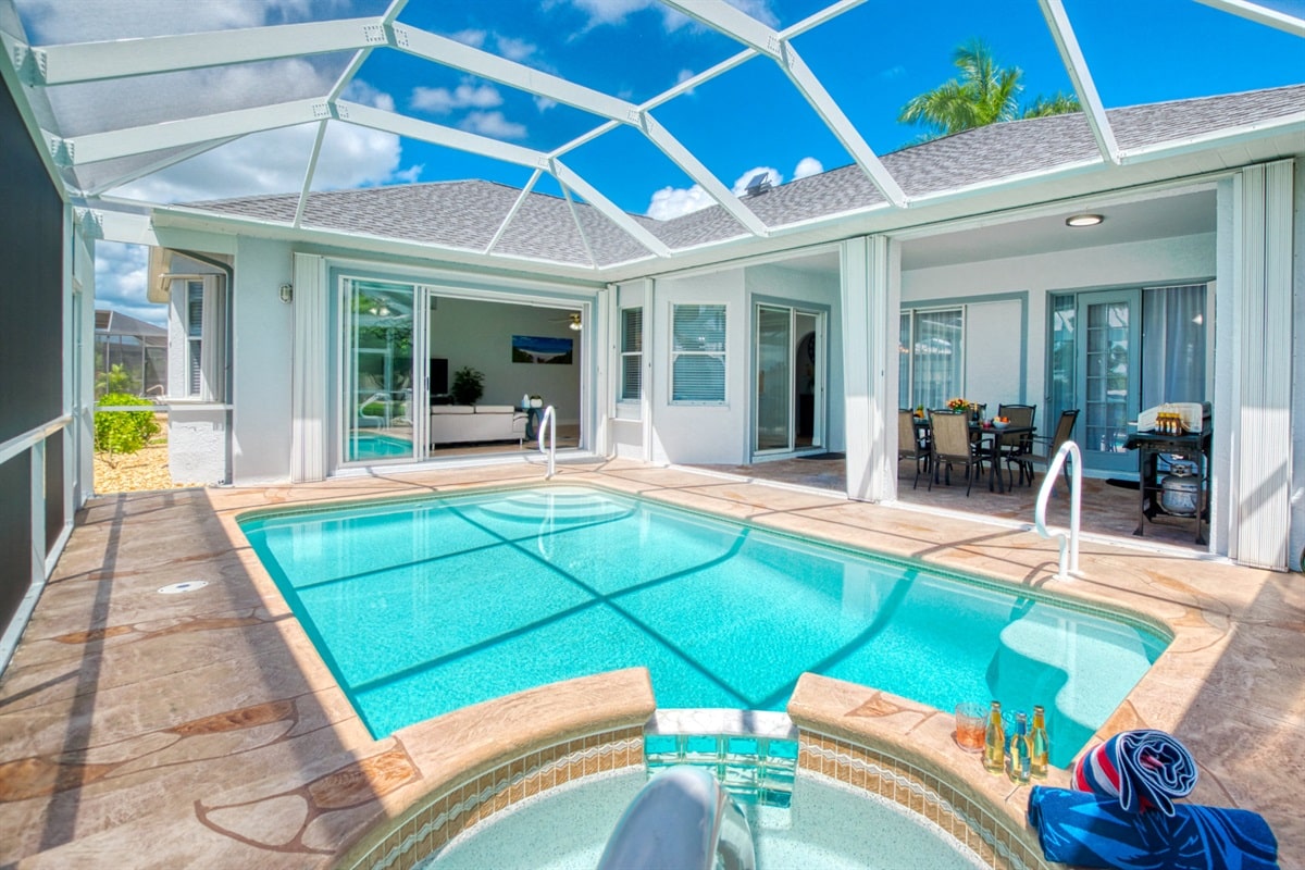 Vacation home in Cape Coral, FL, available for rent, managed by Vacation Rentals Cape Coral