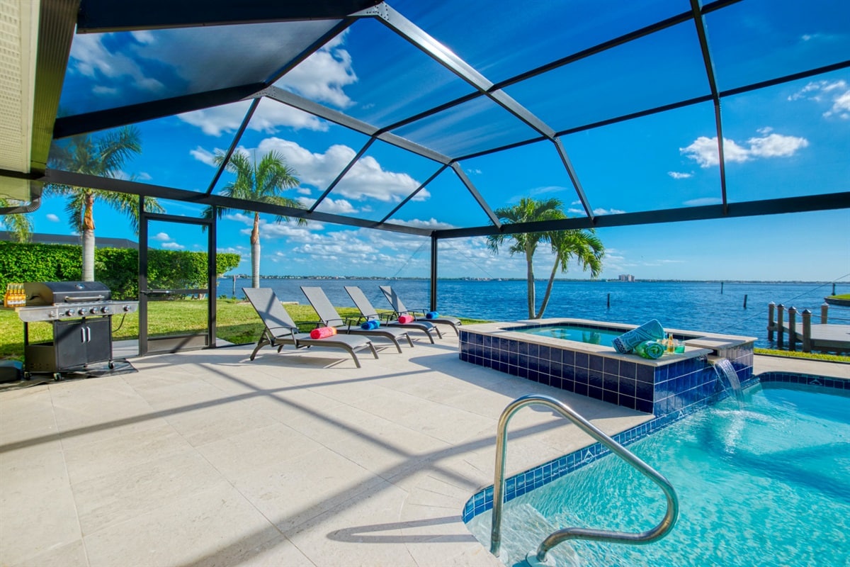 Ferienhaus in Cape Coral, Florida, zu vermieten, verwaltet von Vacation Rentals Cape Coral