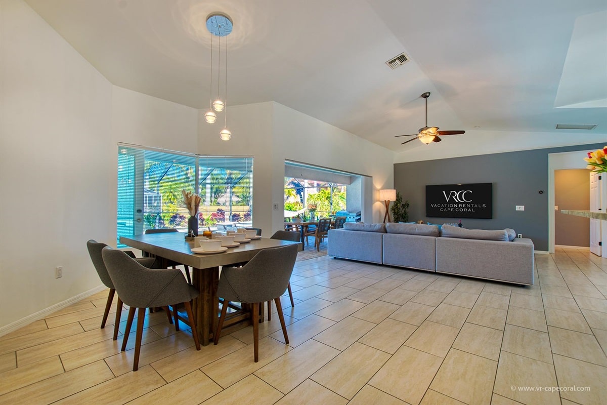 Vacation home in Cape Coral, FL, available for rent, managed by Vacation Rentals Cape Coral