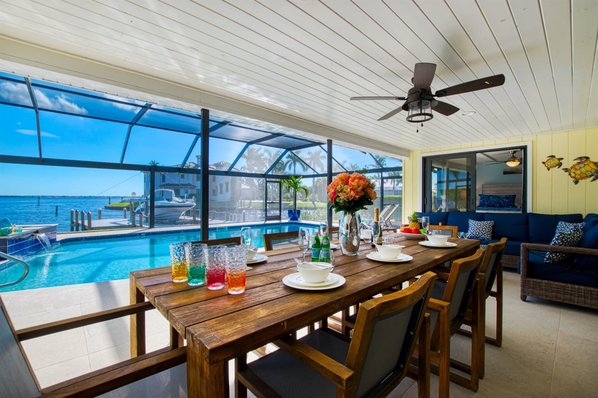 Ferienhaus in Cape Coral, Florida, zu vermieten, verwaltet von Vacation Rentals Cape Coral
