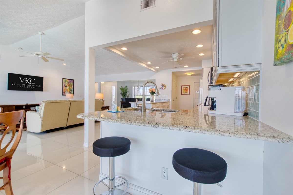 Ferienhaus in Cape Coral, Florida, zu vermieten, verwaltet von Vacation Rentals Cape Coral