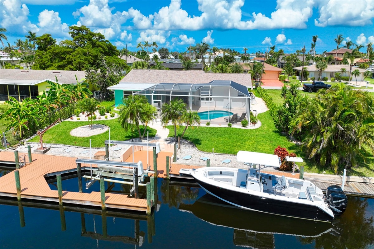 Vacation home in Cape Coral, FL, available for rent, managed by Vacation Rentals Cape Coral