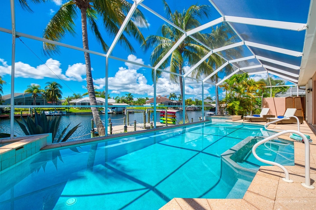 Ferienhaus in Cape Coral, Florida, zu vermieten, verwaltet von Vacation Rentals Cape Coral