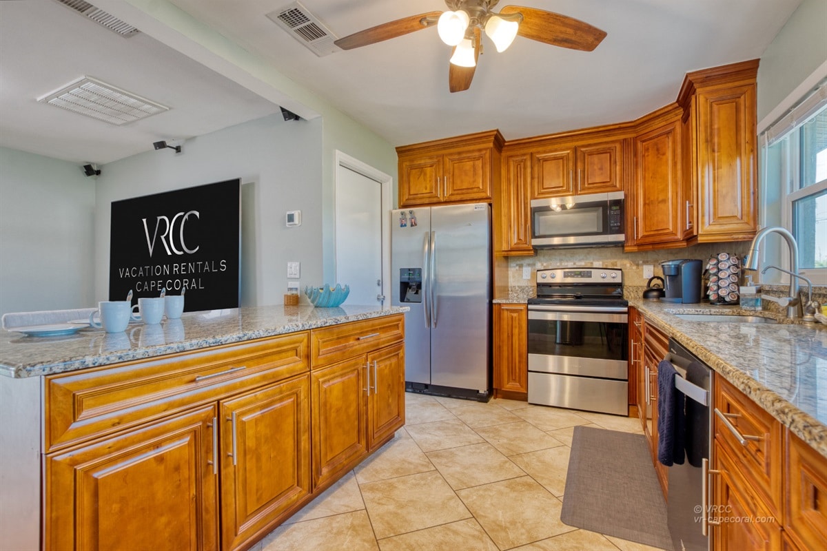 Ferienhaus in Cape Coral, Florida, zu vermieten, verwaltet von Vacation Rentals Cape Coral