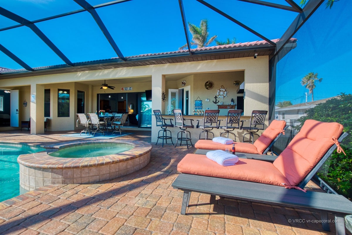 Vacation home in Cape Coral, FL, available for rent, managed by Vacation Rentals Cape Coral